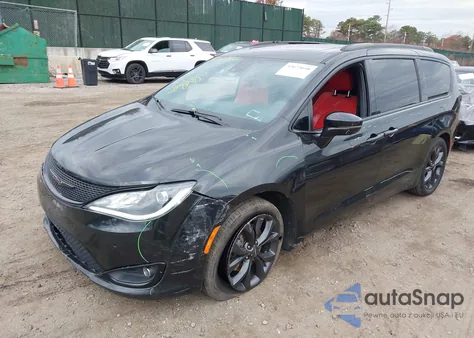 2020 Chrysler Pacifica Red S Edition из США, поврежденный, VIN 2C4RC1GG2LR139502
